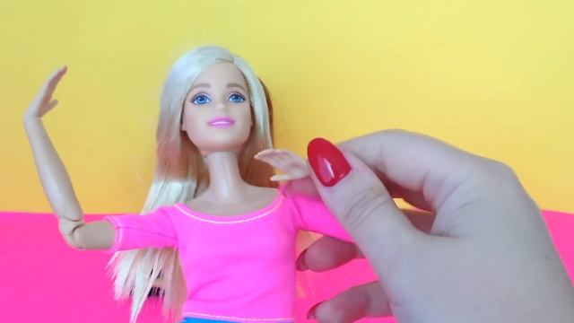 ❀ Барби Безграничные движения Кукла Йог Игрушки для девочек Barbie Made To Move Распаковка смотреть онлайн