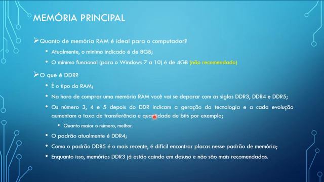 Aula Informatica - Introdução ao Hardware Parte 04 смотреть онлайн