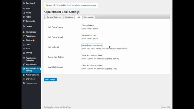 Appointment Book WordPress Plugin смотреть онлайн