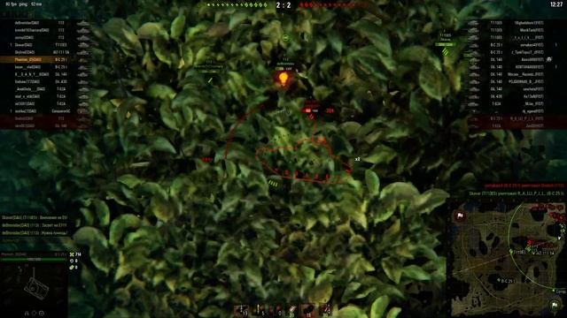 WOT- Глобальная карта,Топь, 10 уровень Da0 vs Fist смотреть онлайн
