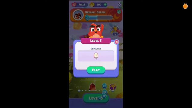 Angry Birds Dream Blast - Android / iOS Gameplay FHD смотреть онлайн