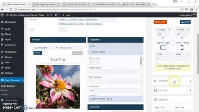 Super Flickr Carousel Using WordPress Super Carousel Plugin смотреть онлайн