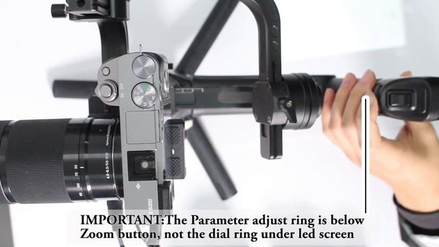 Zhiyun CRANE 3 LAB + Sony A6300 A6000 Camera Setup And Image Transmission Basic Test