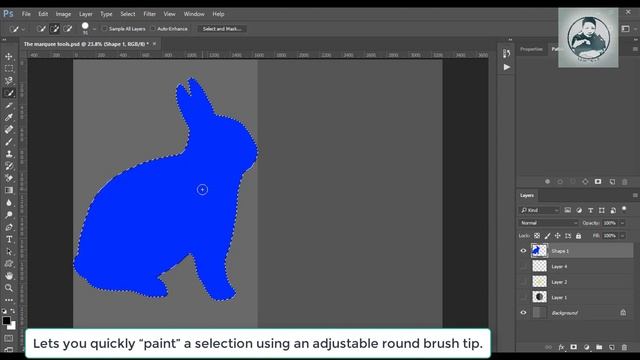 The Quick Selection Tool vs The Magic Wand Tool | Photoshop смотреть онлайн
