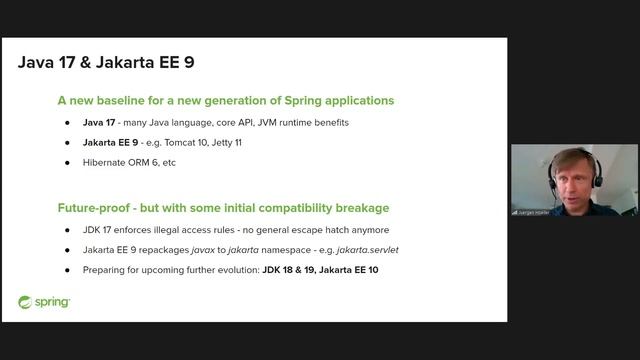 From Spring Framework 5.3 to 6.0 смотреть онлайн