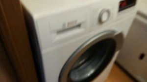 Как отжимает машинка bosch serie 6