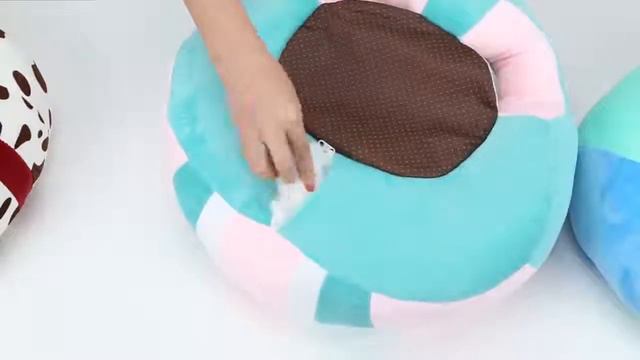 Almofada De Apoio Puff Para Bebe Sentar Sofá смотреть онлайн