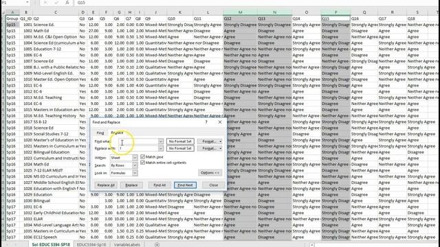 Recoding Textual Likert Scale Responses into Numbers смотреть онлайн