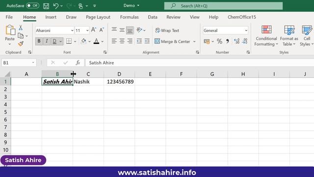 Excel Font Setting смотреть онлайн