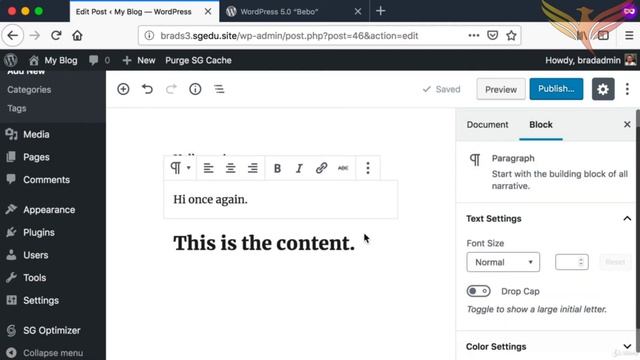 Wordpress For Beginners || Part-6 Let's build || Quick Note Classic Editor V/s Defult Editor смотреть онлайн