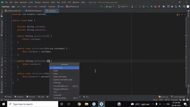 Simple login App | Android Studio | Java | Malayalam explanation смотреть онлайн