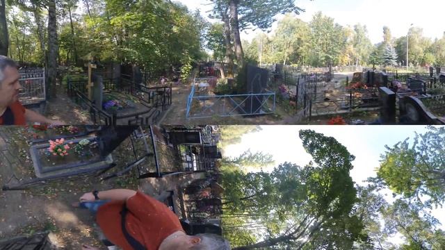 360video - Прогулка по Люблинскому кладбищу