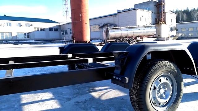 ТРЁХОСНЫЙ ПРИЦЕП-ШАССИ от ПРОИЗВОДИТЕЛЯ смотреть онлайн
