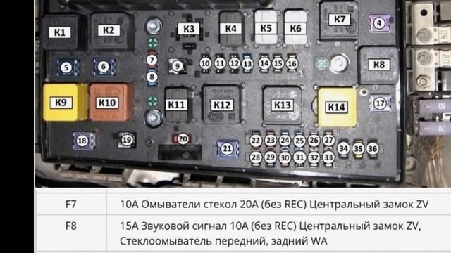 ОПЕЛЬ АСТРА Н Неисправность центрального замка смотреть онлайн