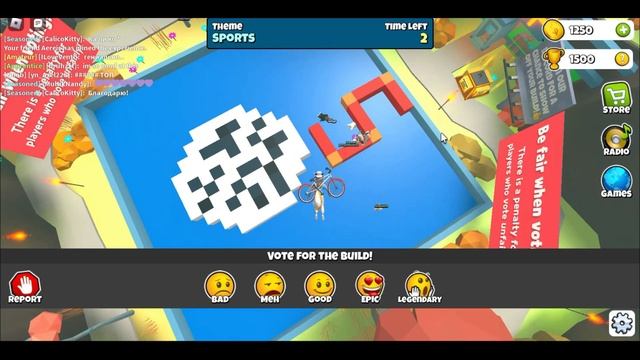 Строй из кубиков и голосуй! Roblox Build It смотреть онлайн