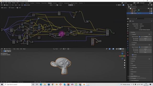 Right way to make Glass In Blender cycles (with a little surprise at the end ??) смотреть онлайн
