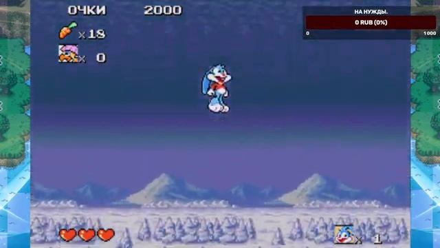 РЕТРО СТРИМ! ► Прохождение Tiny Toon Adventures: Buster’s Hidden Treasure в 2022. #3 смотреть онлайн