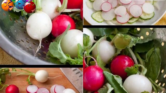 Свежий салат из овощей с зеленой заправкой.Очень Вкусный Рецепт смотреть онлайн