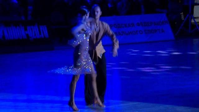 Антон Карпов - Елена Хворова - Румба "Кубок ГЖД-2013" смотреть онлайн