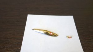 Уловистая снасть для ловли окуня зимой - Объеба. Детальный монтаж