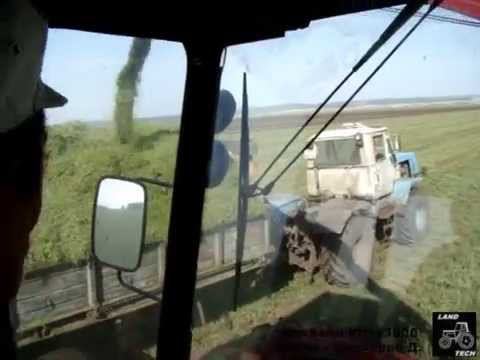 KPK-3000 Polesye, T-150K Silage /// КПК-3000 Полесье, Т-150К заготовка сенажа