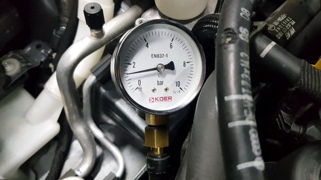 Замер давления масла двигателя. Рекомендация завода VAG. VW Passat B8 NMS 2016, 1,8tfsi CPKA USA/СШ смотреть онлайн