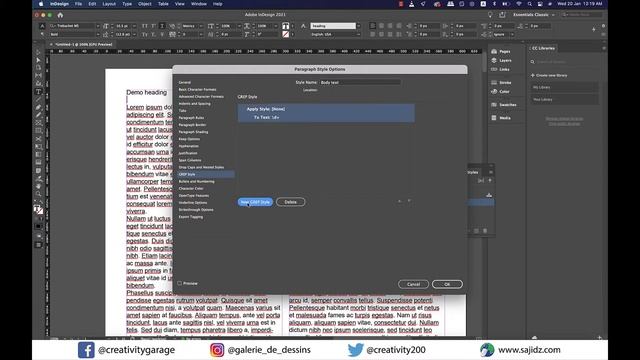 Grep Style in InDesign (2021) смотреть онлайн