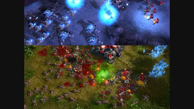 Starcraft 2 Screenshot Trailer смотреть онлайн