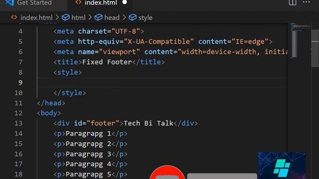 CSS Fixed Footer | CSS Lecture 80 смотреть онлайн