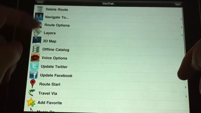 VoxTrek Navigation GPS for iPad with offline routing and search смотреть онлайн
