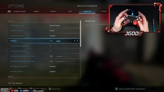 How to Find the Perfect Dead Zone Setting to Fix Stick Drift | PS4/XBOX Controller Modern Warfare смотреть онлайн