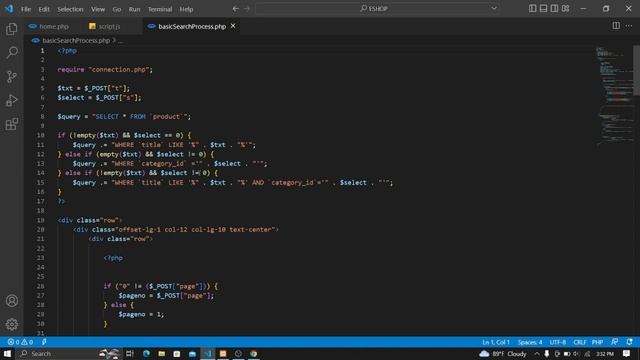 Program the basic product searching process including pagination смотреть онлайн