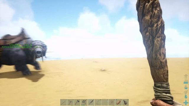 I JUST TAMED CHUNKY THE PHIOMIA AND PAPAYA THE PARASAUR - ARK: Survival Evolved PART 3