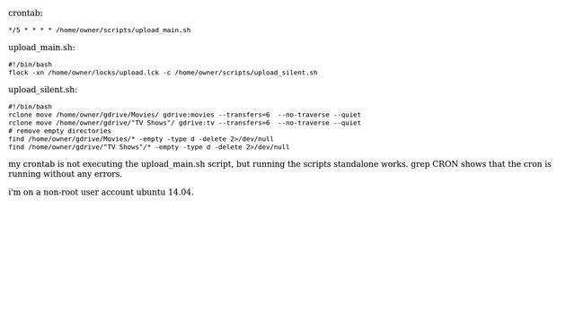 crontab not executing script (3 Solutions!!) смотреть онлайн