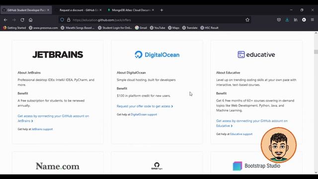 GitHub Student Developer Pack Benefits and procedure. смотреть онлайн