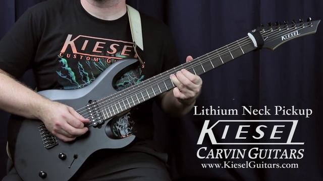 Kiesel Guitars Aries A6 A7 Metal Tone Demo Lithium Pickups смотреть онлайн