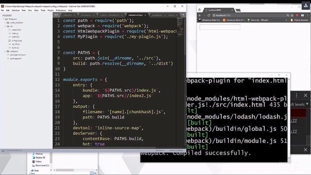 Webpack: Alterando CSS sem atualizar o navegador смотреть онлайн