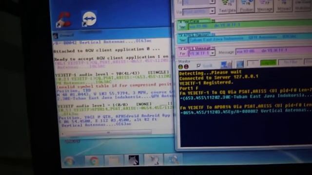 Automatic Packet Repoting System via IO-86 Satellite APRS Win 7 смотреть онлайн