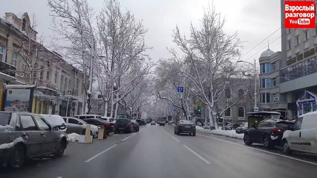 Одесса 29.01.2021 Последствия снегопада! Прогулка по Центру: Пушкинская Ришельевская Преображенская смотреть онлайн