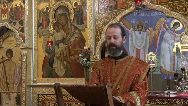 2020.12.13. Андрей Первозванный. Проповедь диакона Григория Трубецкого смотреть онлайн