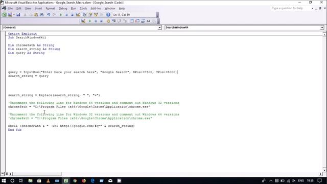 #GoogleSearchMacroExcel | VBA Excel Code to - Google Search | Google Search Using Excel VBA 2019 смотреть онлайн