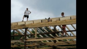 Строительство сеновала своими силами