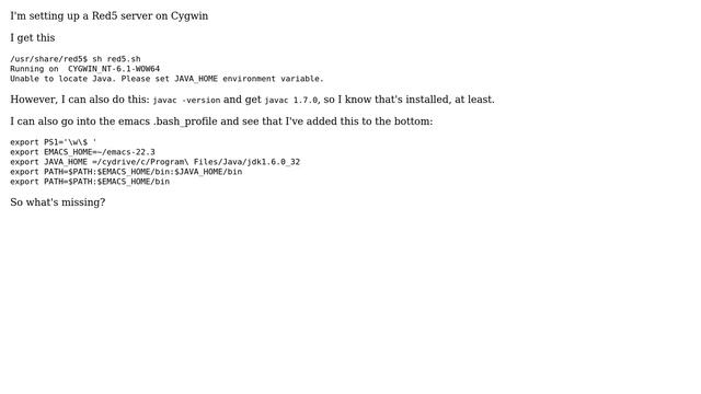 DevOps & SysAdmins: Red5 can't find Java (2 Solutions!!) смотреть онлайн