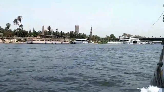 Река Нил. Каир. Египет. Июль 2017 смотреть онлайн
