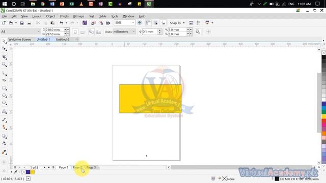 CorelDraw Menu| Layout Menu | Insert, Duplicate, Rename, Delete, Page number, setup, and layout | 4 смотреть онлайн