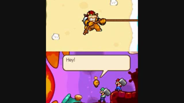 Mario and Luigi Bowser's Inside Story Arm Muscle Mini Game смотреть онлайн