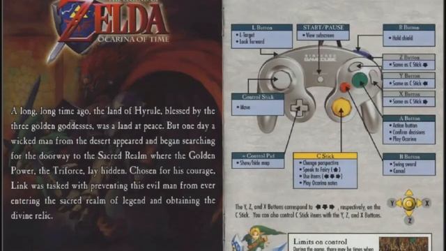 The Legend of Zelda Collector's Edition - Game Manual (GC) (Instruction Booklet) смотреть онлайн