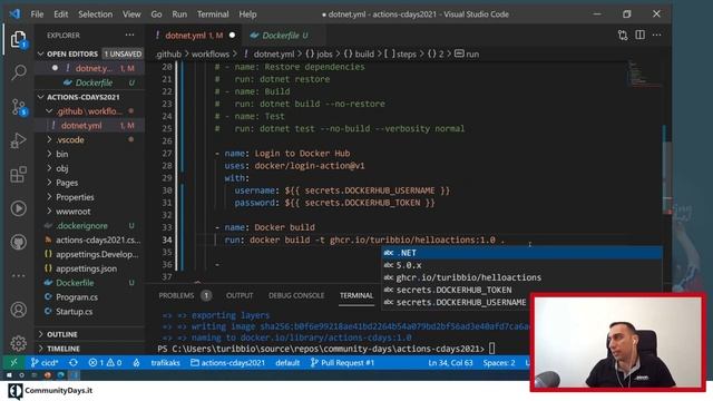 Distribuire codice con GitHub Actions смотреть онлайн