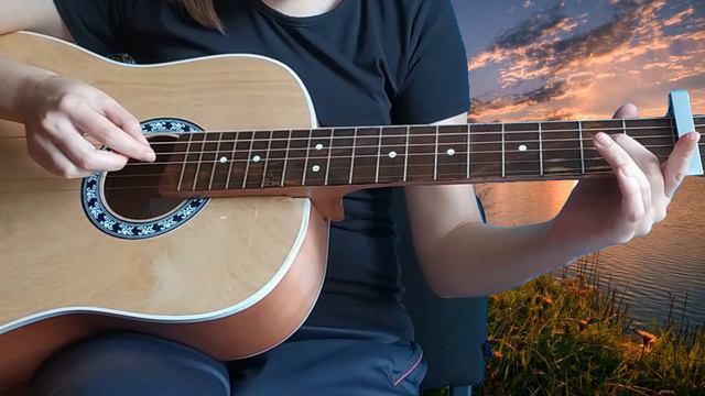 Moscow nights (guitar cover) смотреть онлайн