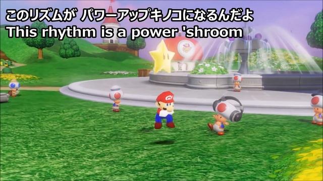Toad Sings Jump Up, Super Star! - Mario Odyssey Song Voice Music キノピオの声 смотреть онлайн